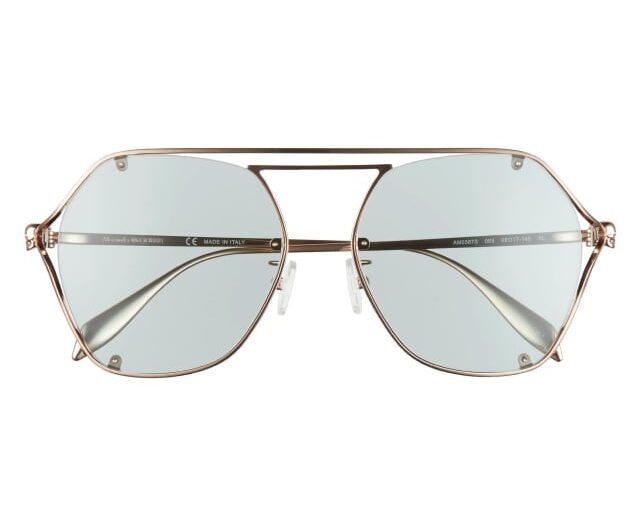 58mm Hexagonal Sunglasses