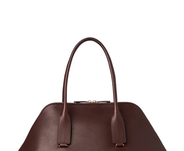 Devon Calfskin Leather Satchel